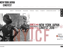 Tablet Screenshot of nyjcf.com